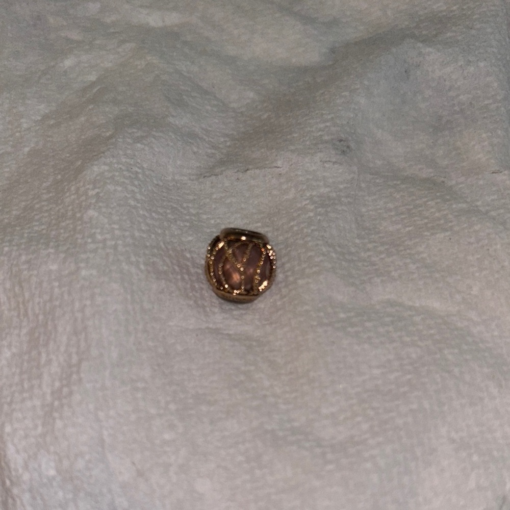 Pandora Gold Brooch with Elegant Design